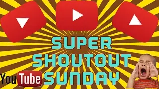 GAIN 300+ SUBS| SUPER SHOUTOUT SUNDAY!!! GAIN ACTIVE SUBS| GROW YOUR CHANNEL| EP: 1