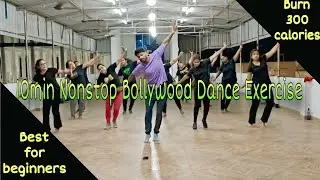 Nonstop Bollywood Zumba Exercise || Best For Beginners || Burn 500 Calories || FDA