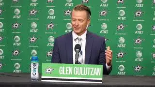 Dallas Stars introduce new head coach Glen Gulutzan
