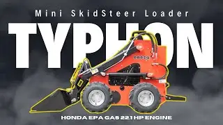 Revolutionize Your Worksite with the TYPHON STOMP Mini Skid Steer