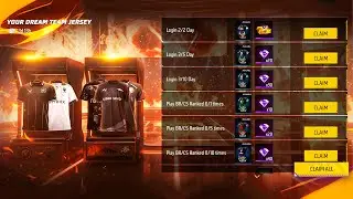 FREE Team Jersey FFWS Grand Final in Free Fire 🏆 | Choose 1 of 3 T-Shirts Event Free Fire