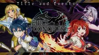 Title and Events - Epic Conquest Original Soundtrack - JP Soundworks