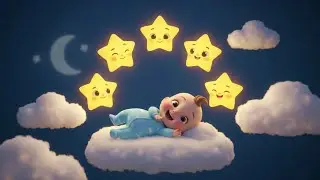 Bedtime Lullaby with Stars | Soothing Sleep & Relaxation Song for Kids | Nursery Rhymes & Baby Songs