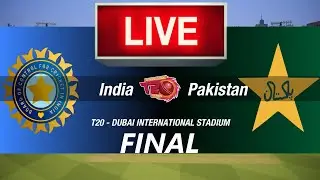 🛑FINAL LIVE- INDIA vs PAKISTAN🛑IND vs PAK🛑CRICKET 19 GAMEPLAY🛑LIVE STREAMING🏏🏆🏏