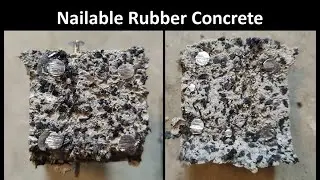 Nailable Rubber Concrete