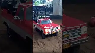 RC Truck Balances on Yellow Ramps! 😆🚛 Funny Toy Off-Road #Shorts