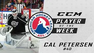 Cal Petersen - AHL Player of the Week