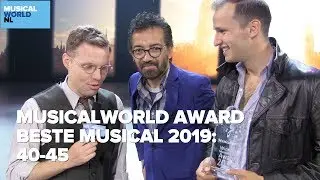 Musicalworld Award 2019: 40-45 is beste musical
