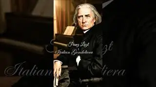 Italian Gondoliera (Gondoliera &ndash; Canzone) &ndash; Franz Liszt | Romantic Venetian Piano