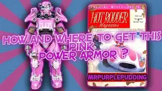 Fallout 4 Walkthrough - Special Paintjobs Pink Paintjob