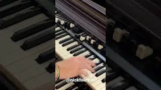 Rock hammond organ licks #2