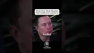 When Elon Musk Realize How Stupid Don Lemon Is During Interview #shorts