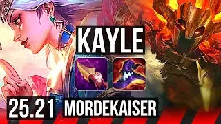 KAYLE vs MORDEKAISER (TOP) | 5/1/10 | EUW Diamond | 25.21