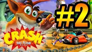 Прохождение Crash Tag Team Racing (PS2) #2 - Happily Ever Faster