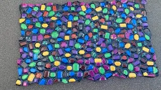 Stunning Jewelled Pebble Tray