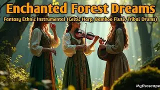 Enchanted Forest Dreams | Fantasy Ethnic Instrumental (Celtic Harp, Bamboo Flute, Tribal Drums)