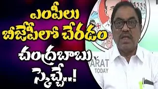 TDP Rajya Sabha MPs Are Joining In BJP On Directions Of Chandrababu - YSRCP Ramachandraiah