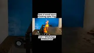 smokeless wood stove upto 75% saving against LPG #food #gasstove #indianfood #streetfood #stove