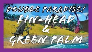 No Man's Sky Paradise Planet Review - Double Paradise! - Fin-Head & Green Palm