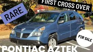 Ultra Rare One Owner Pontiac Aztek Cross Over SUV For Sale By Elite Motor Cars Of Peabody MA #Aztek