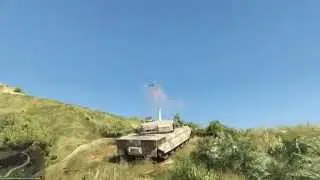 High Range Tank Cannon Mod - GTA V PC