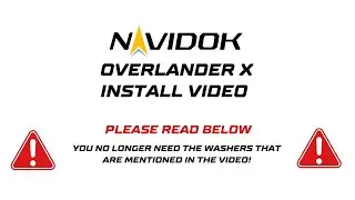 *** YOU NO LONGER NEED THE WASHERS THAT ARE MENTIONED IN THE VIDEO! ***