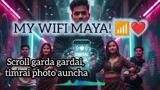 Digital Maya (WiFi Signal) - New Nepali Song 2026 | Viral TikTok Hook | Lyrical Video #AIRhythms