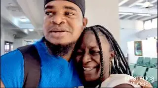 FIRST TIME TRAVELING ON LIAT20 JET PLANE: WE WENT WRONG WAY THEN FLEW OVER DOMINICA ✅Mystelics Vlogs
