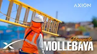 STARLINK | CONECTAMOS el distrito mas ALEJADO de AREQUIPA con FIBRA OPTICA. PROYECTO MOLLEBAYA