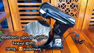 അങ്ങനെ നമ്മുടെ ഫാമിലിയിൽ ഒരു പുതിയ ആളു കൂടി വന്നേ...😍🥳||Unboxing Wonderchef StandMixer||Sanus World|