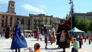 Ball de Gegants III Trobada Gegantera de Súria 17 d'abril 2011