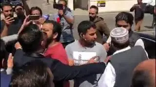 London Out Side Nawaz Sharif Apartment Evan Field Attacks