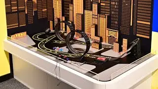 At Hornby Wonder Works a Micro Scalextric, Batman vs Joker The Race For Gotham City : 4K Widescreen.