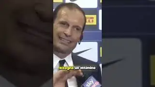 Allegri e la scrisi del calcio Italiano⚽🇮🇹|video preso da @Radio_love | #football#calcio#allegri