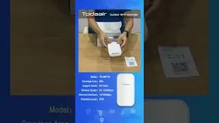TODAAIR Outdoor WiFi Extender Overview