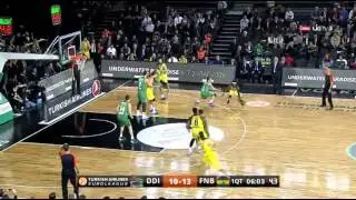 Bobby Dixon 3sayi Dar&uuml;şşafaka 100-106 Fenerbah&ccedil;e