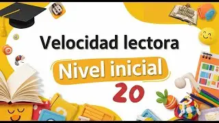 Mejora tu velocidad lectora EN SOLO 1 MINUTO - 60ppm - Nivel inicial (N20)