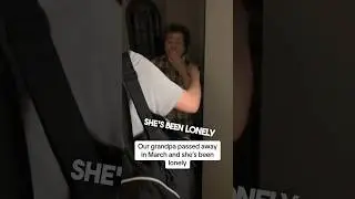 They made their grandma feel better after grandpa passed away ❤️