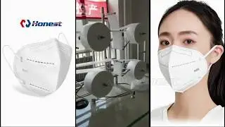 Full Automatic Medical Ffp1 Ffp2 Ffp3 Anti-Dust Face N95 Mask Making Machine
