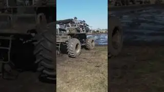 Swamp buggy runnin the hole at Devils Garden Mud Club #trucksgonewild #offroadnationmagazine