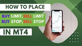 How to place MT4 Buy Limit, Sell Limit, Buy Stop, Sell Stop orders