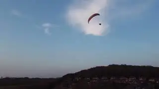 Chasing a Paramotor by Drone