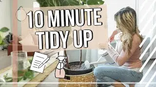 10 MINUTE TIDY UP | Speed Cleaning Motivation