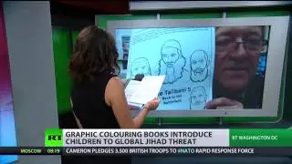 Drawing Attention  US kids learn of jihad threat through coloring books
