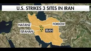 Trump USA hit Isfahan Natanz B2 GBU 57 Bunker buster strike Iran Fordo Nuclear Sites end times news
