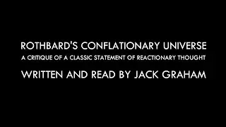 Rothbard's Conflationary Universe