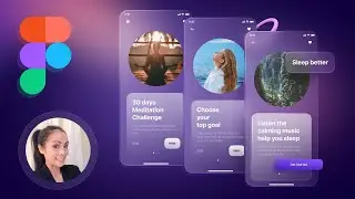 Glassmorphism UI Design for beginners