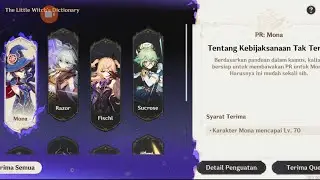 Genshin Impact : The Little Which's Dictionary PR : Mona
