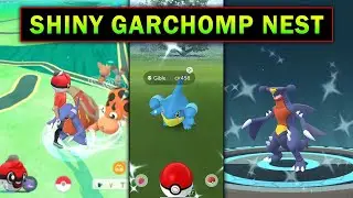 Pokemon Go Shiny Garchomp Nest Coordinates Tracker | Get Unlimited Shiny Garchomp in Pokemon Go