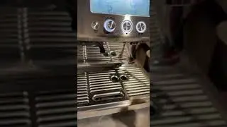 Using a Sage Barista Pro coffee machine